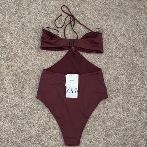 Zara Cutout Swimsuit